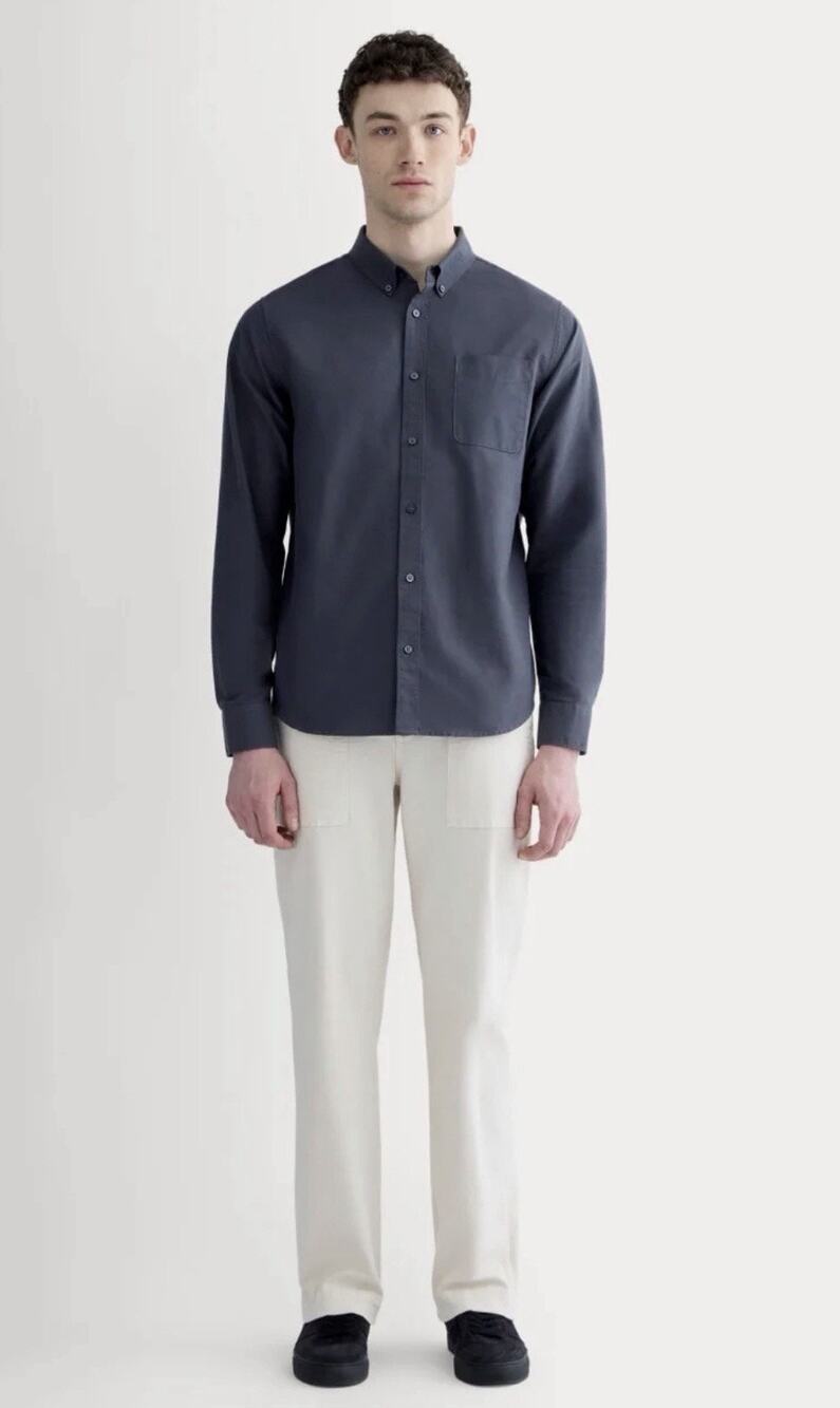 NWT Everlane Men's Classic Oxford Standard Sz XL Modern Preppy